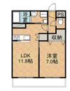 M’s one（エムズ ワン）の間取り画像