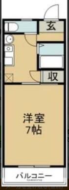 エクセレントハイムの間取り画像
