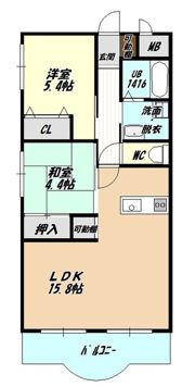 伊藤ハイツ 101号室の間取り画像
