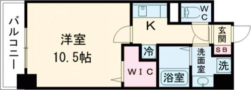 ルーカス長崎諫早Ⅱの間取り画像