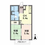 ロイヤルバレー Bの間取り画像