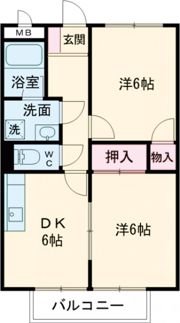 Surplusエメラルド高柳の間取り画像