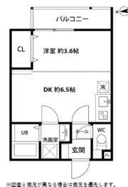 グランメゾン鶴ヶ峰の間取り画像