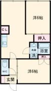 クイーンマンションの間取り画像