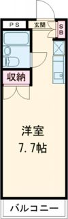 第23クリスタルマンションの間取り画像