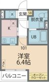 カインドネス川崎京町の間取り画像