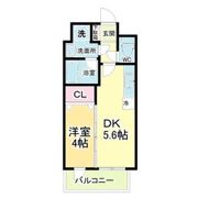 エルスタンザ子平町の間取り画像