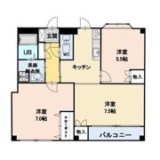 パルメゾントモエの間取り画像