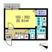 GOD BLESS OMIYAの間取り画像