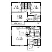 東川島町戸建て【新築】の間取り画像