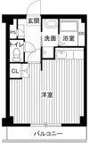 ビレッジハウス治明2号棟の間取り画像