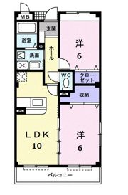 ヴィアラッテアの間取り画像
