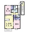 エクセランⅠの間取り画像