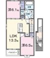 ベル オーブ Ⅱの間取り画像