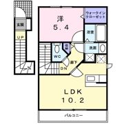パル スクエア Ⅰの間取り画像