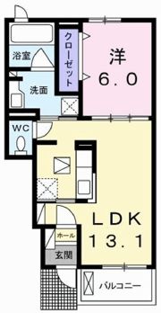 アンサンブル・エクラの間取り画像