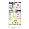 クレセールヴァンブの間取り画像