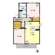 Villa・Ryutaku Ⅲの間取り画像