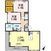 D-avance向山東の間取り画像