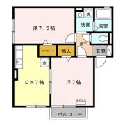 Shine ark Dの間取り画像