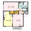 Shine ark Dの間取り画像