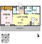 クレールRFの間取り画像