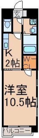 グランデポラリスの間取り画像