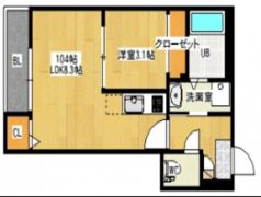 Grandtic Hinata（仮称GR東雲）の間取り画像