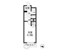 メゾン南多摩の間取り画像