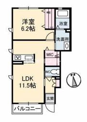 シャーメゾン稗田西の間取り画像