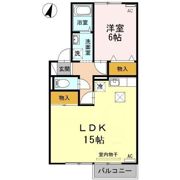 コンフォール古祖原の間取り画像