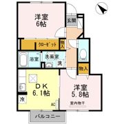 メゾン・ド・ソウェル B棟の間取り画像