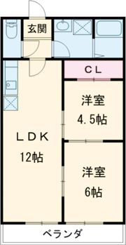エクセレンスサンショウの間取り画像