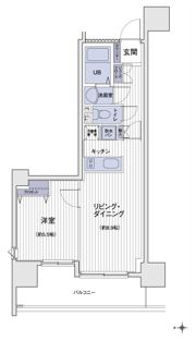 エスティメゾン大島の間取り画像