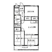 はら第2ハイツの間取り画像