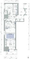 プレサンスロジェ名古屋久屋大通公園の間取り画像