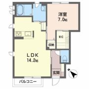 リリー・シャーメゾン Cの間取り画像