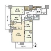 シティタワー金町タワー棟の間取り画像