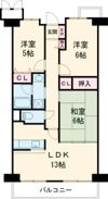 サワン東太田の間取り画像