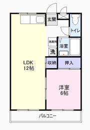 ツインパレスコイズミE&Fの間取り画像