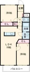 フレンドリーⅡの間取り画像