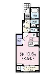 マルタン シュドの間取り画像