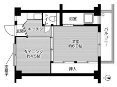 ビレッジハウス宮内1号棟の間取り画像