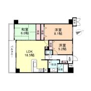 アパガーデンパレスなかしん一号館の間取り画像