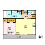 リヴェールⅡの間取り画像