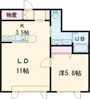 ライフ春光の間取り画像