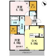 ヴェルドミールの間取り画像