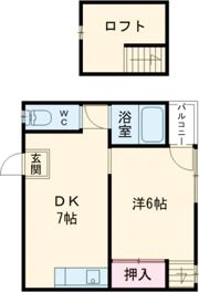 エムズ富雄の間取り画像