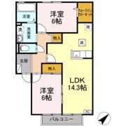 セジュールメゾンの間取り画像