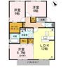 カーザ ナチュラーレ A棟の間取り画像